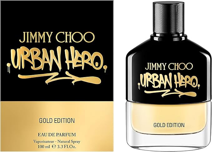 عطر جيمي تشو أوربان هيرو "الإصدار الذهبي" للرجال - أو دو برفيوم - 100 مل