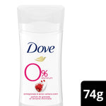 Dove 0% Aluminum Free Deodorant Pormegranate&Lemon Verbena Scent-74gm
