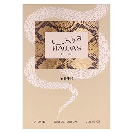 Hawas Viper by Rasasi for Men - Eau de Parfum - 100ml