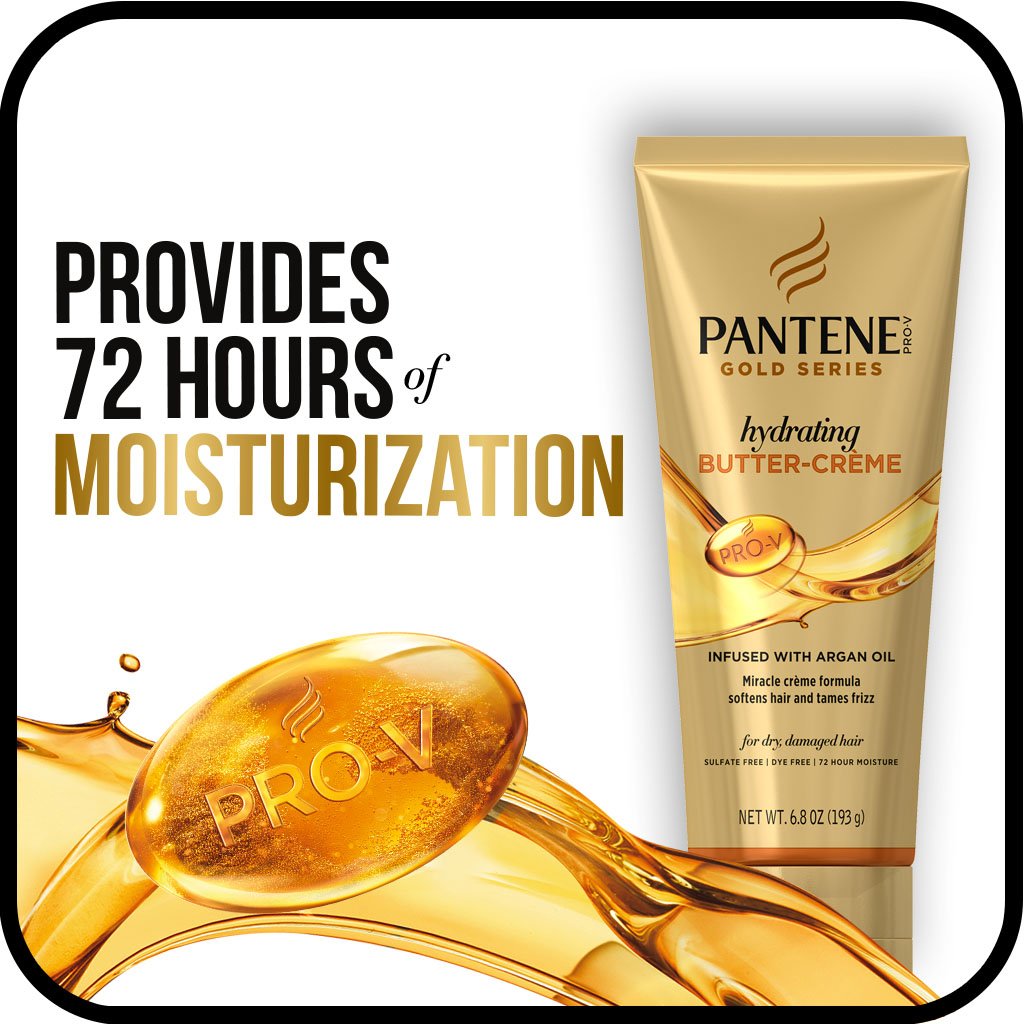 Pantene ProV Gold Series Hydrating Butter Cream - 193gm