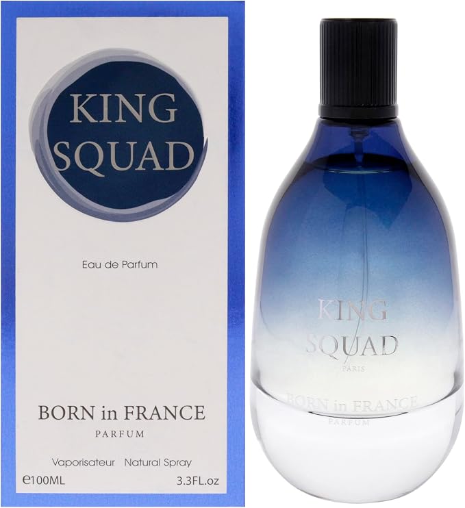King Squad Born in France by Reyane Tradition for Men - Eau de Parfum - 100ml