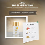 Club De Nuit Imperiale by Armaf for Women - Perfume Body Spray - 250ml