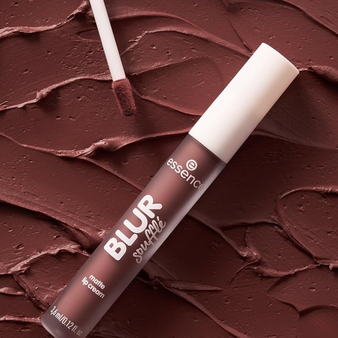 Essence Blur Soufflé Matte Lip Cream Liquid Lipstick - 01 Deep Scroll - 3.6ml