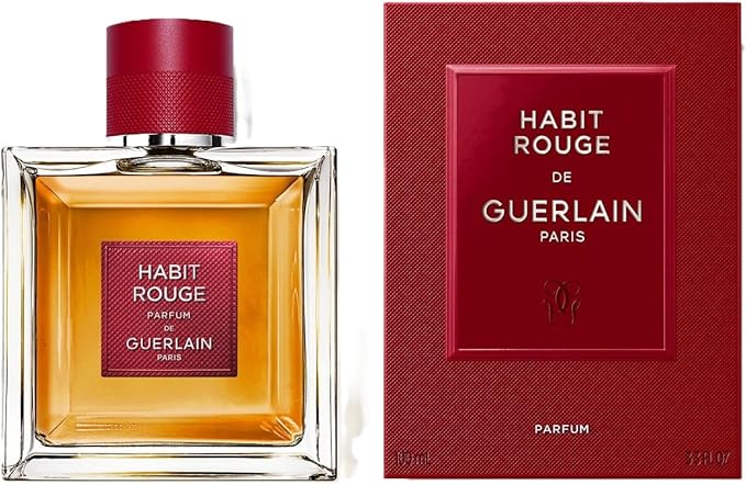 Habit Rouge by Guerlain for Men - Parfum - 100ml
