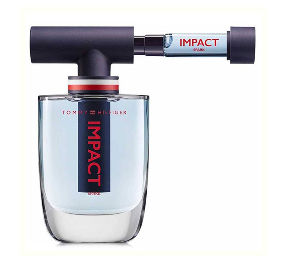 Impact Spark by Tommy Hilfiger for Men - Eau de Toilette + Travel Spray - 100ml + 4ml