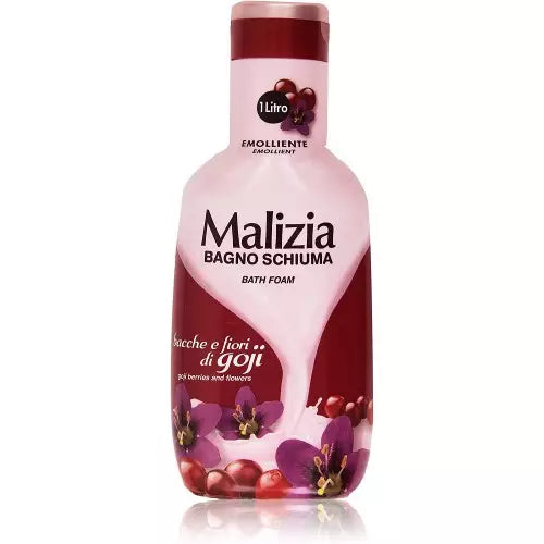 Malizia Bath-Foam - Goji Berries & Flowers - 1000ml