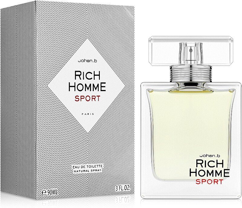 Rich Homme SPORT by Johan b. - Eau de Toilette - 90ml