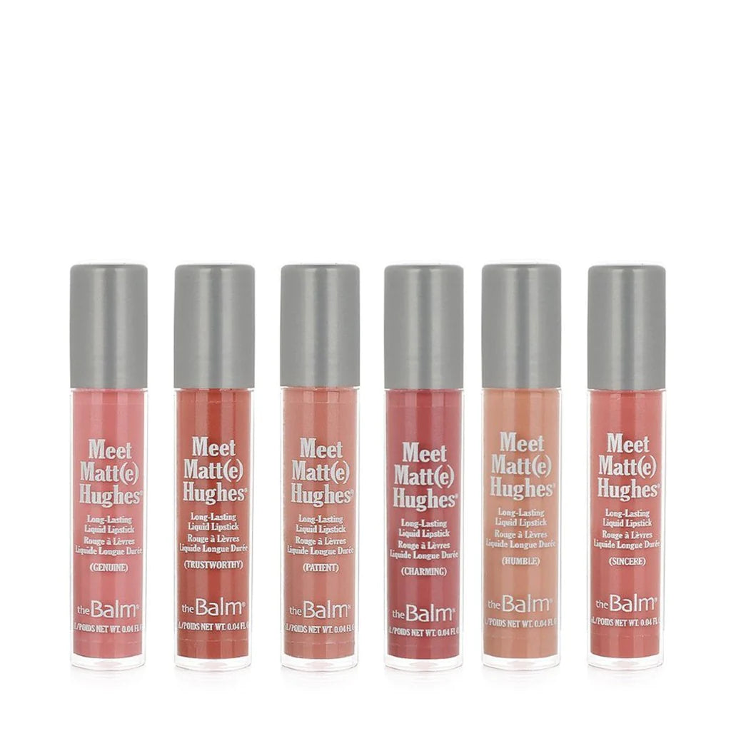 The Balm Meet Matte ( E ) Hughes 6 Mini Rouge Kit - Nude