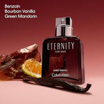 Eternity Amber Essence by Calvin Klein for Men - Parfum Intense - 100ml