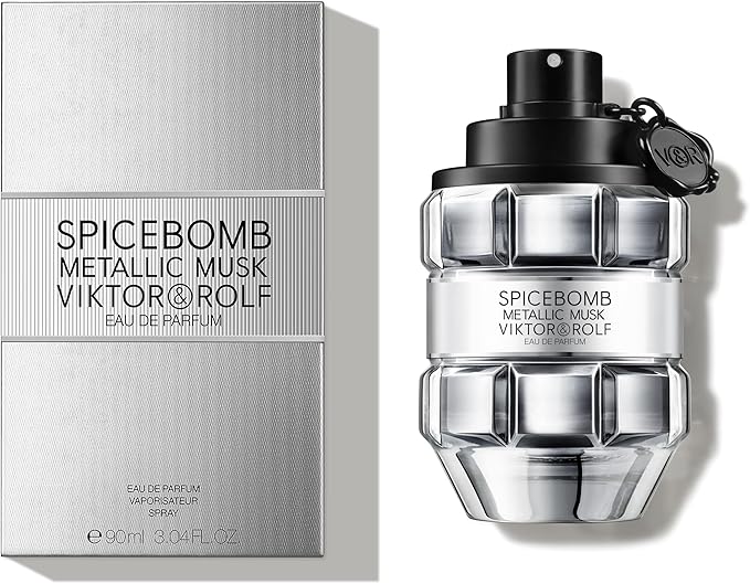 Spicebomb Metallic Musk by Viktor & Rolf for Men - Eau de Parfum - 90ml