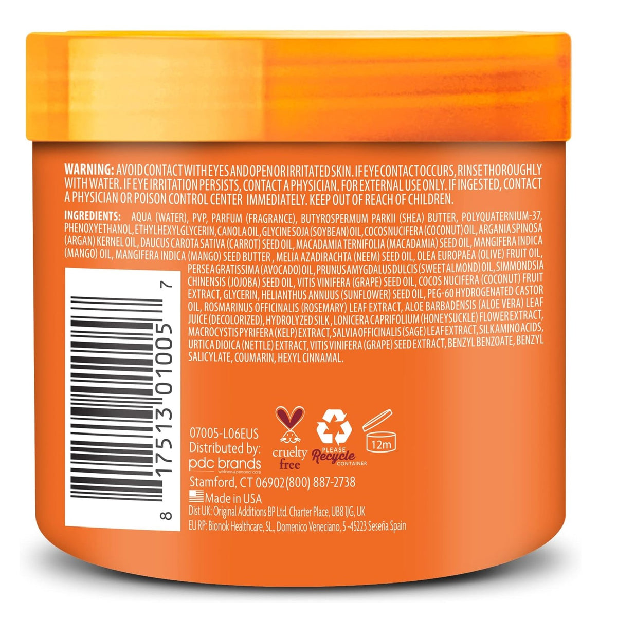 Cantu Shea Butter Moisturizing Twist & Lock Gel - 370gm جل كانتو المرطب بزبدة الشيا تويست آند لوك