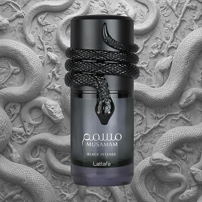 Musamam Black Intense by Lattafa for Unisex - Eau de Parfum - 100ml