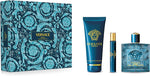 Versace Eros for Men - Eau de Toilette - 3 Pieces (SET) (100ml + 10ml Travel Size + Shower gel)