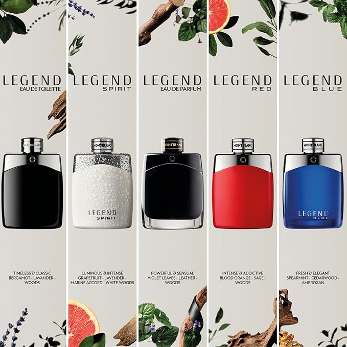 Legend Blue by Mont Blanc for Men - Eau de Parfum - 100ml