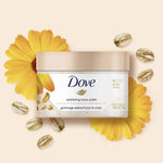 Dove Exfoliating Body Polish Scrub Oatmeal & Calendula Oil, 298 Gm