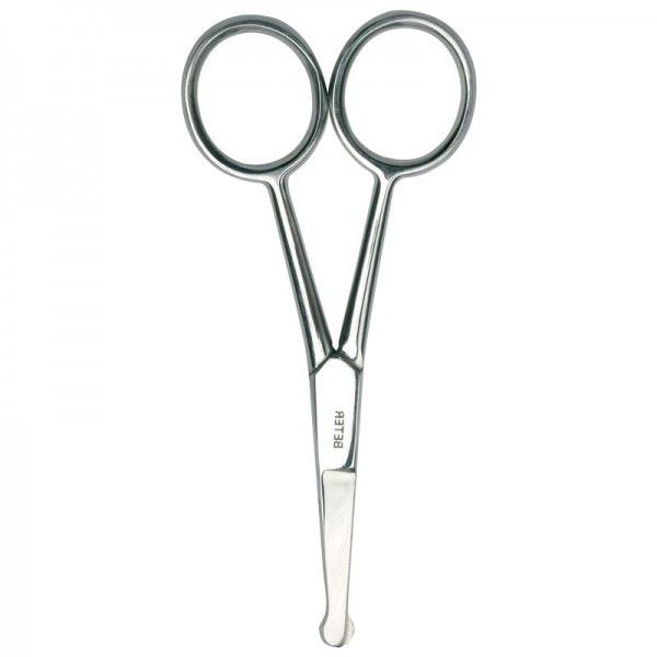 مقص أظافر منحني من بيتر، ستانلس ستيل - بيتر من الاستانلس مرن للأطفال والرجال شد بالأنف والأذنين