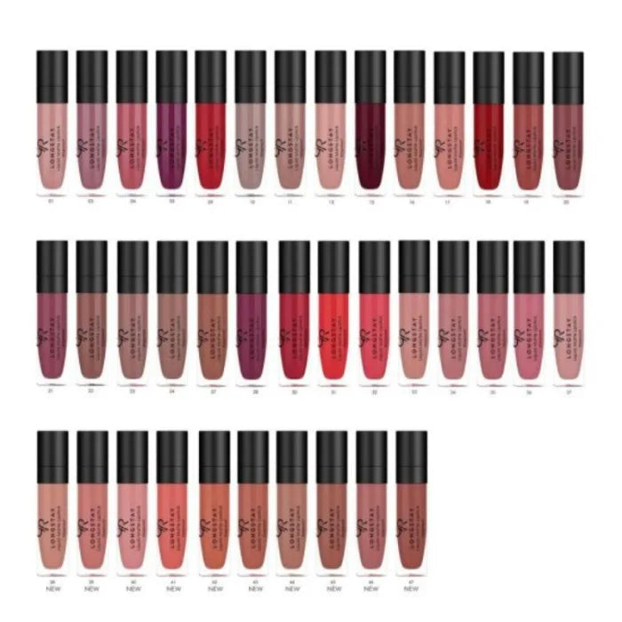 Golden Rose Kiss Proof Long Wearing Longstay Liquid Matte Lipstick - 22