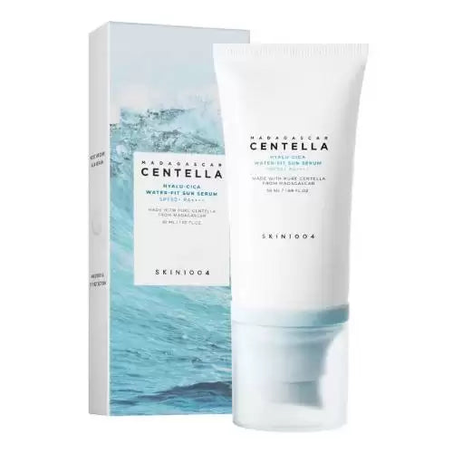 Serum Sunscreen Hyalu-Cica Water-Fit SPF50+ Madagascar Centella By SKIN1004 - 50ml