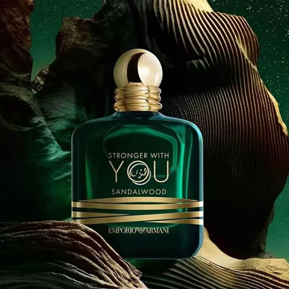 Stronger with you Sandal Wood by Giorgio Armani for Men - Eau de Parfum - 100ml