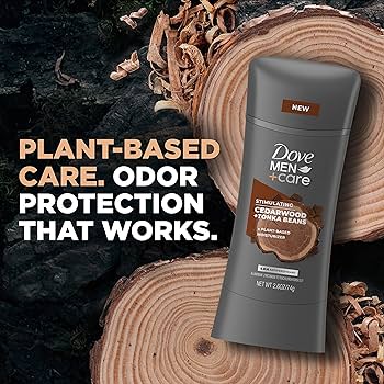 مزيل العرق دوف للرجال برائحة خشب الأرز وحبوب التونكا - 74 جرام