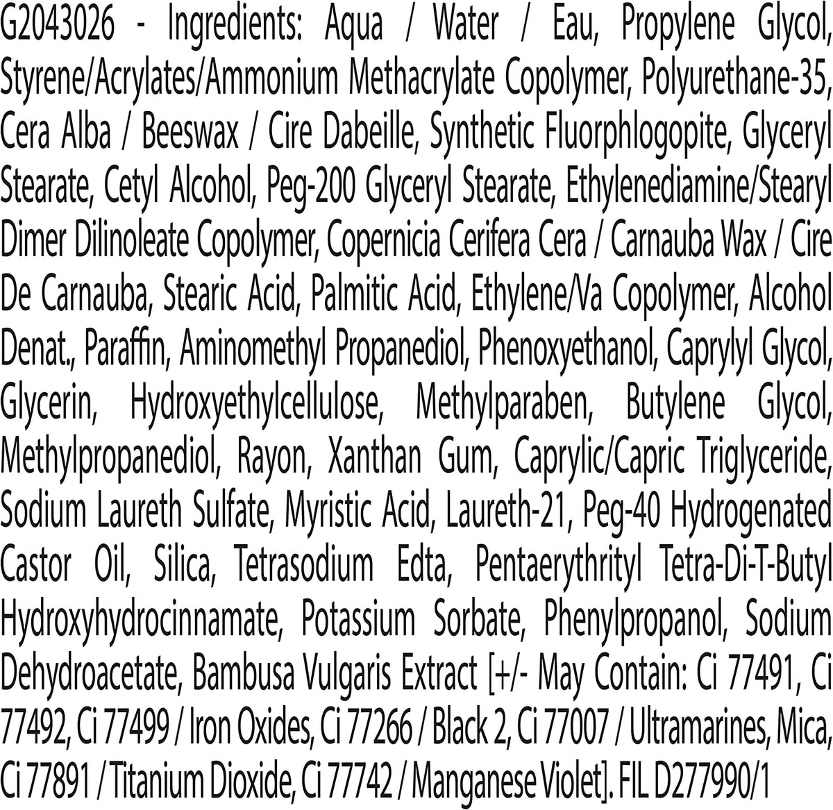 ماسكارا مايبيلين سكاي هاي القابلة للغسل، مكياج، تكثيف، إطالة، تحديد، تجعيد، مضاعفة، تركيبة قابلة للبناء، أسود كوزميك