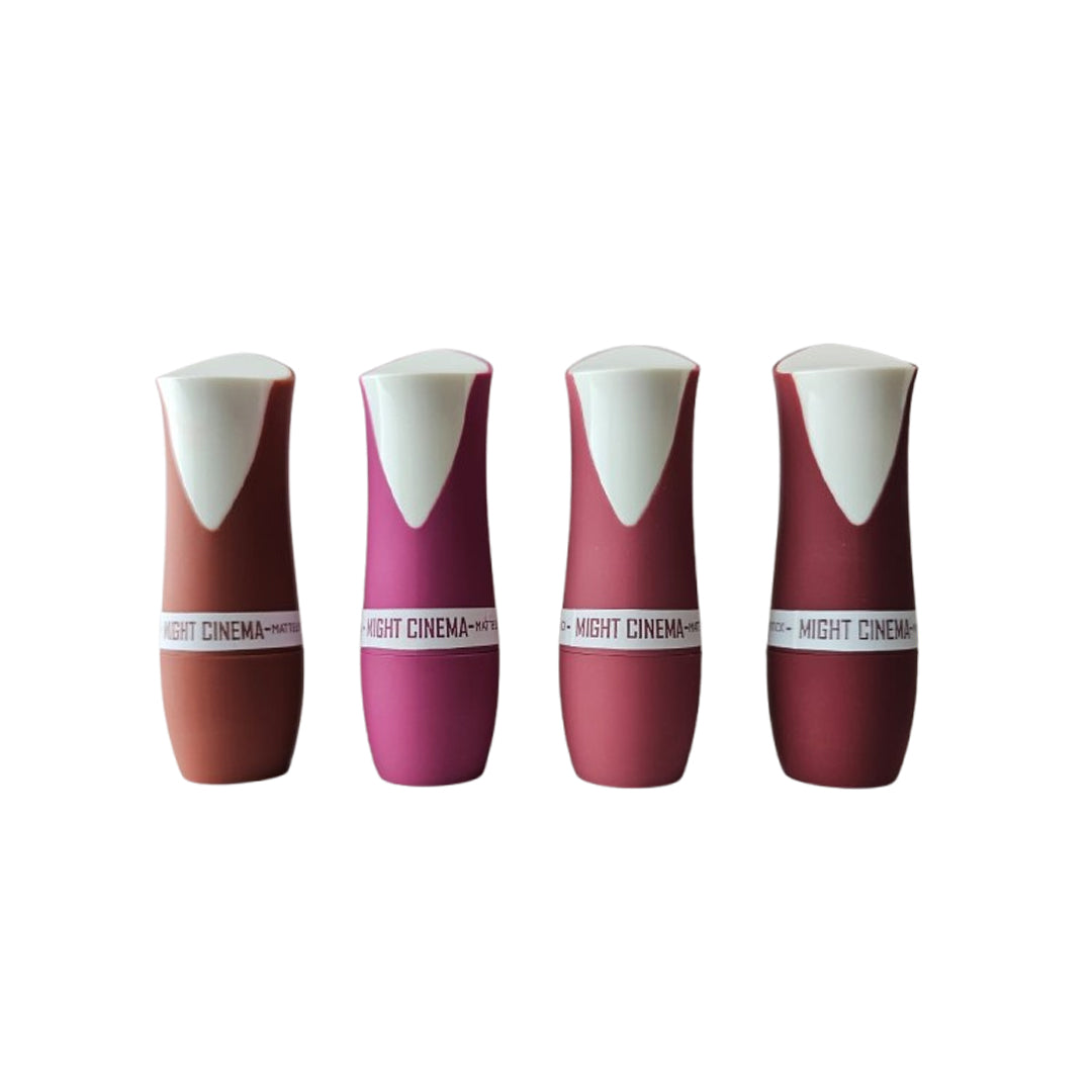 (A) Might Cinema Matte Lipstick SET (4 Pcs)