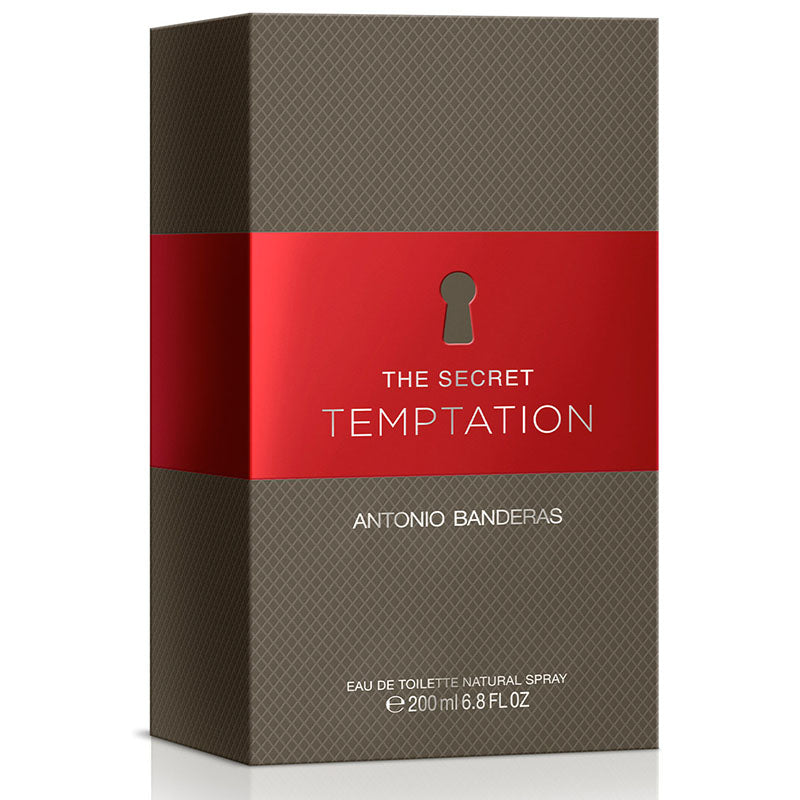 ذا سيكريت تيمبتيشن من انطونيو بانديراس للرجال - او دي تواليت - 200 مل