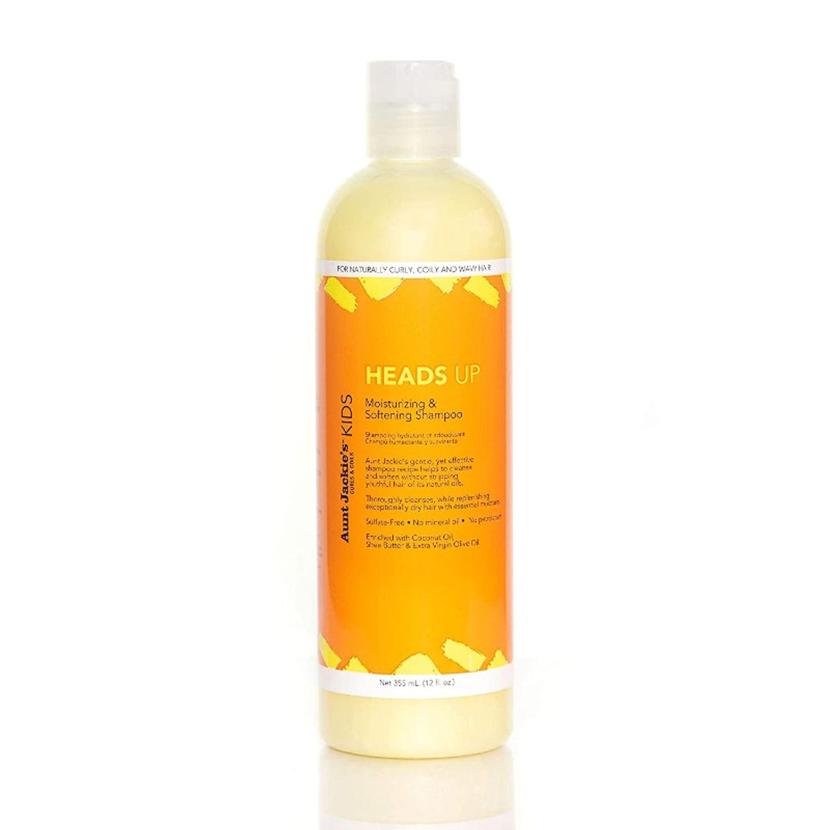 Aunt Jackie'S Kids Heads Up Moisturizing & Softening Shampoo-355ml