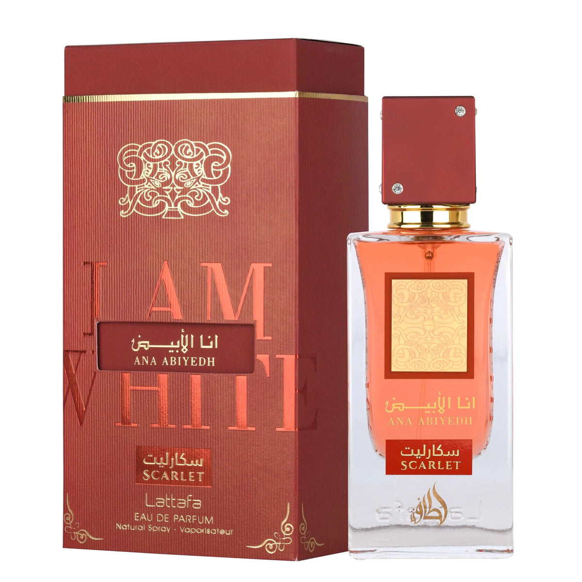 Ana Al Abiyedh Scarlett by Lattafa for Unisex - Eau de Parfum - 60ml