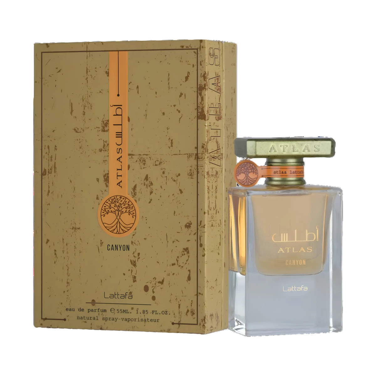 Atlas Canyon by Lattafa for Unisex - Eau de Parfum - 55ml