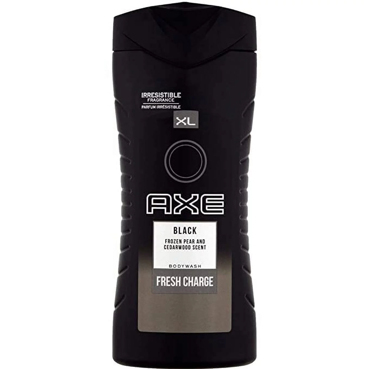 AXE Black "رائحة الكمثرى المجمدة وخشب الأرز" Fresh Charge - غسول للجسم، حجم XL - 400 مل