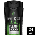 AXE Kilo "Squeezed Mandarin & Sandalwood scent" CLEAN FRESH - Body Wash, XL - 473ml