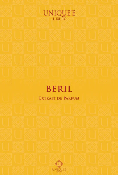 Beril Unique'e Luxury for Unisex - Extrait de Parfum - 100ml