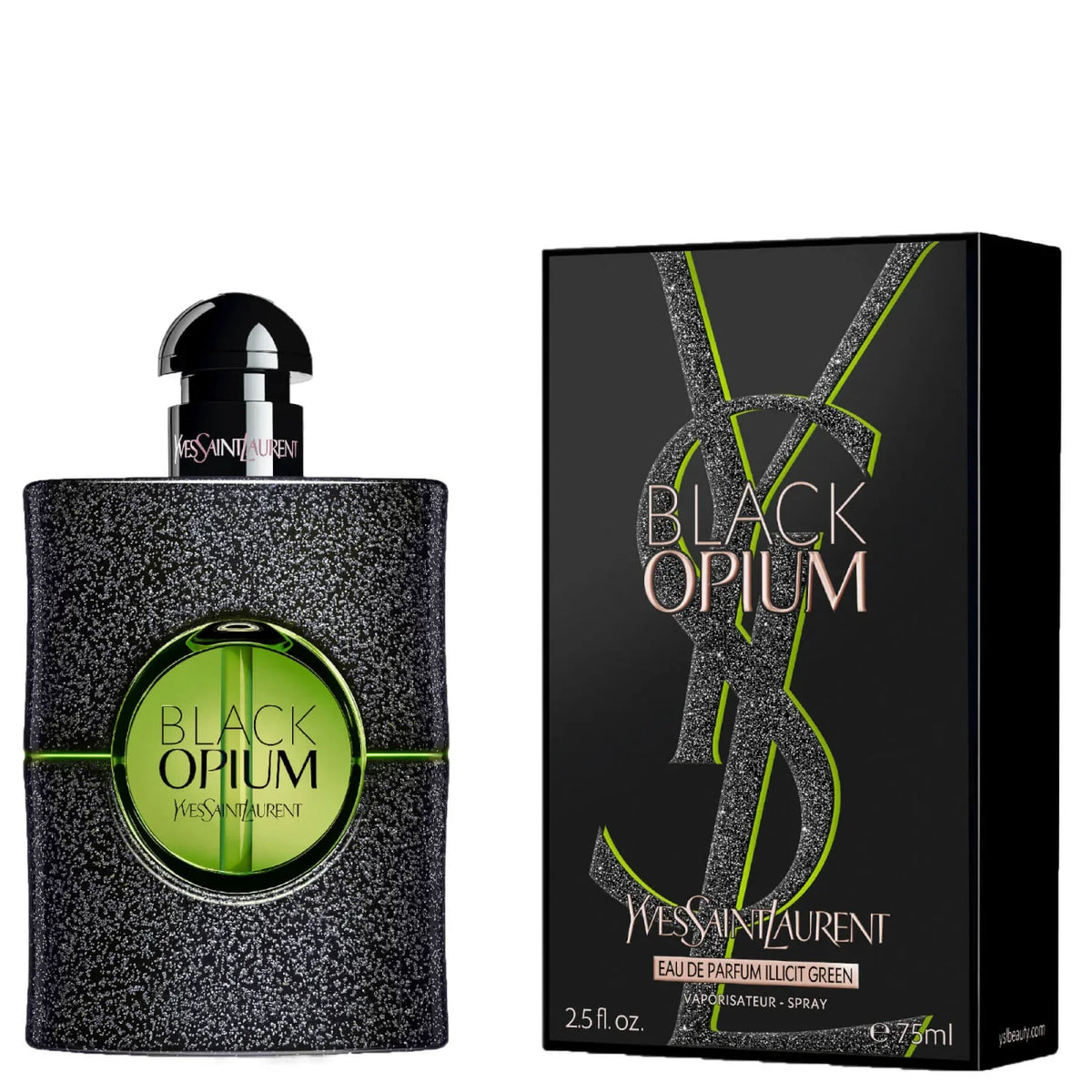 Black Opium Illicit Green by Yves Saint Laurent for Women - Eau de Parfum - 75ml
