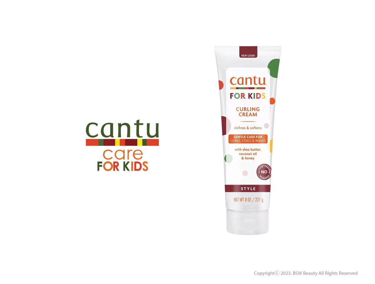 Cantu Curling Cream For Kids with Shea Butter, Coconut Oil & Honey -227g