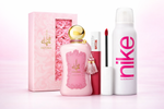 Pink Power Beauty Bundle (Fatima Pink Perfume + Pioneer 20 Matte Lipstick + Nike Ultra Pink)