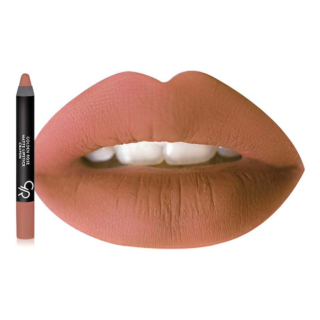 Golden Rose Matte Lipstick Crayon - No :14