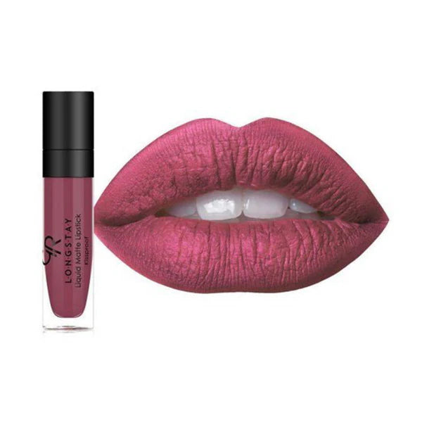Golden Rose Kiss Proof Long Wearing Longstay Liquid Matte Lipstick - 21