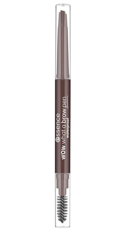 قلم حواجب Essence Eyebrow Wow What A Brow مقاوم للماء - 02 بني