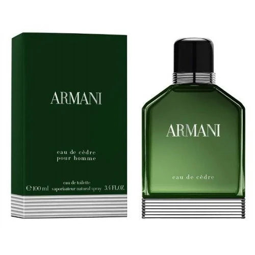 Armani Eau de Cèdre by Giorgio Armani for Men - Eau de Toilette - 100ml