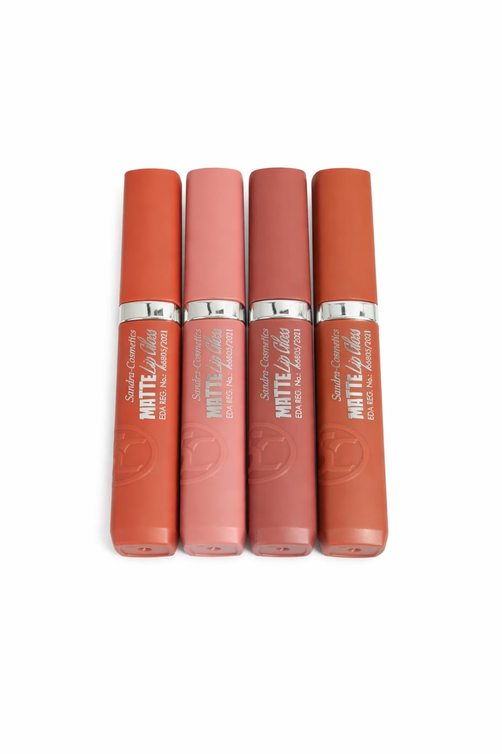 Set A - Sandra Cosmetics Matte Lip Gloss (4 Pcs)