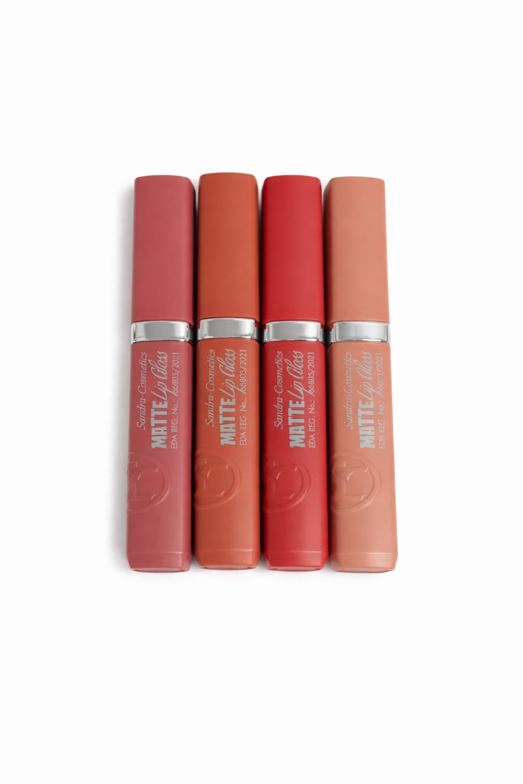Set C - Sandra Cosmetics Matte Lip Gloss (4 Pcs)