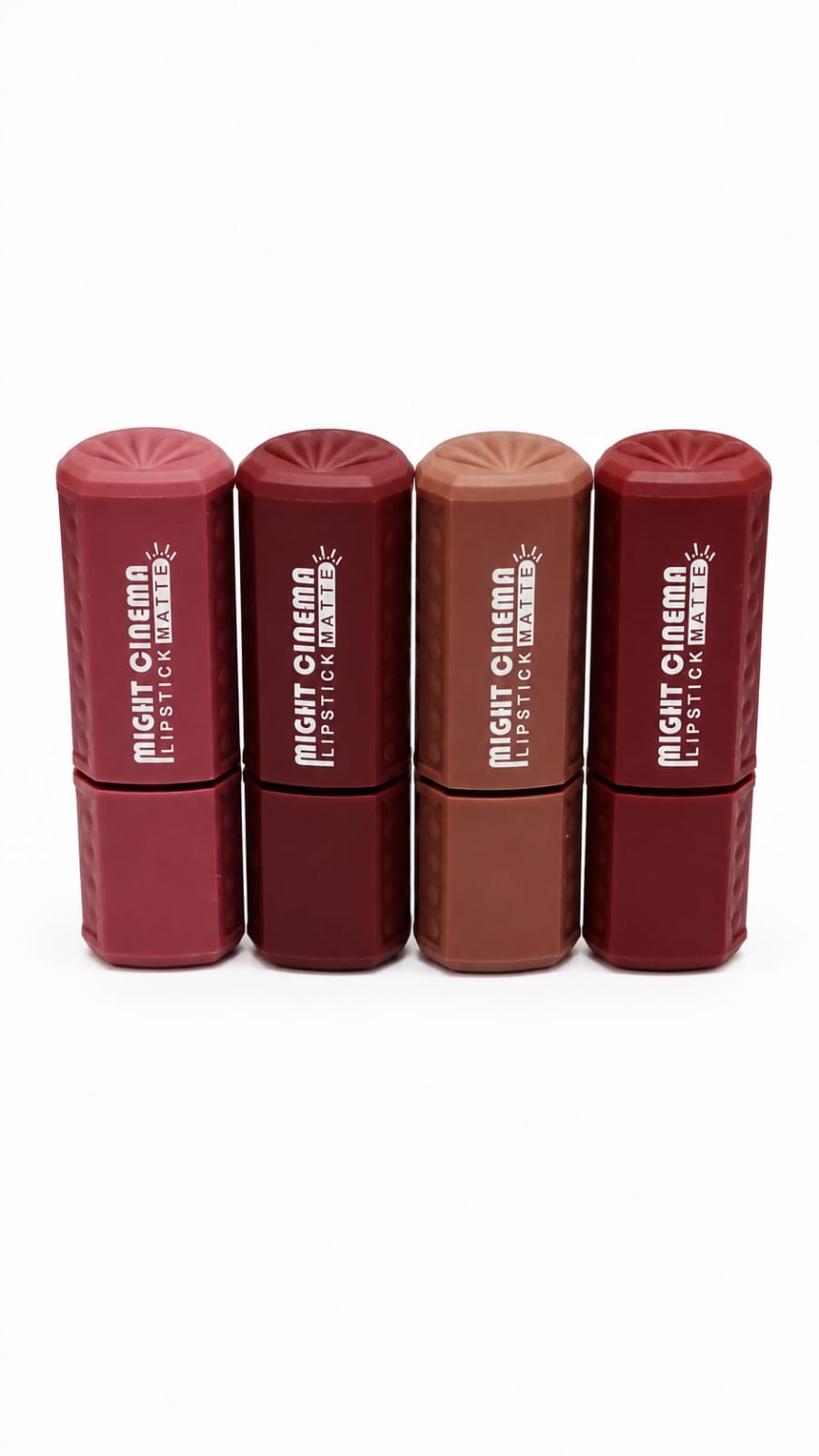 Set B - Might Cinema Lipstick Matte - 4 Pcs