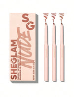 SHEGLAM Matte Lip Liner Set – Au Naturel | Long-Lasting, Smooth & Cruelty-Free (3 Pcs)