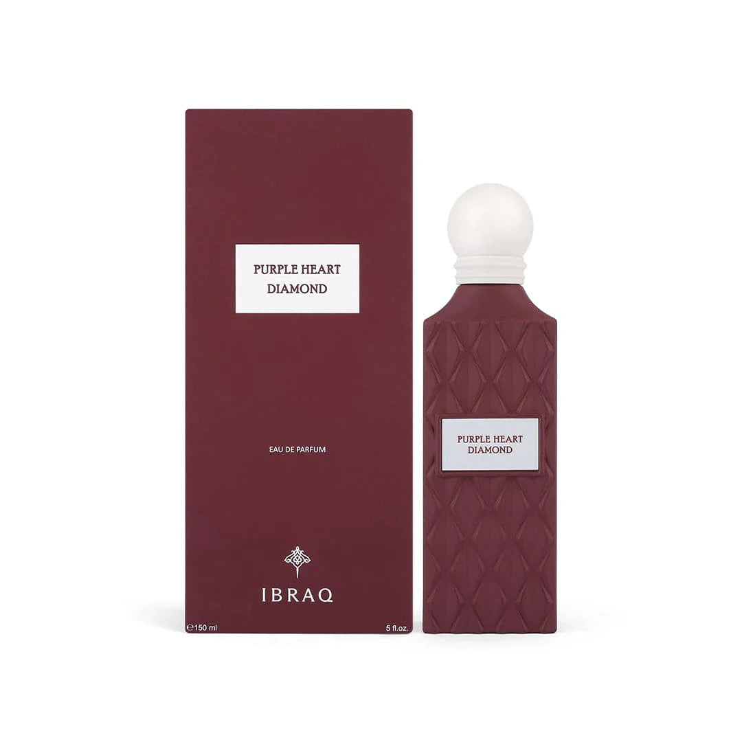Purple Heart Diamond by Ibraq for Women - Eau de Parfum - 150ml
