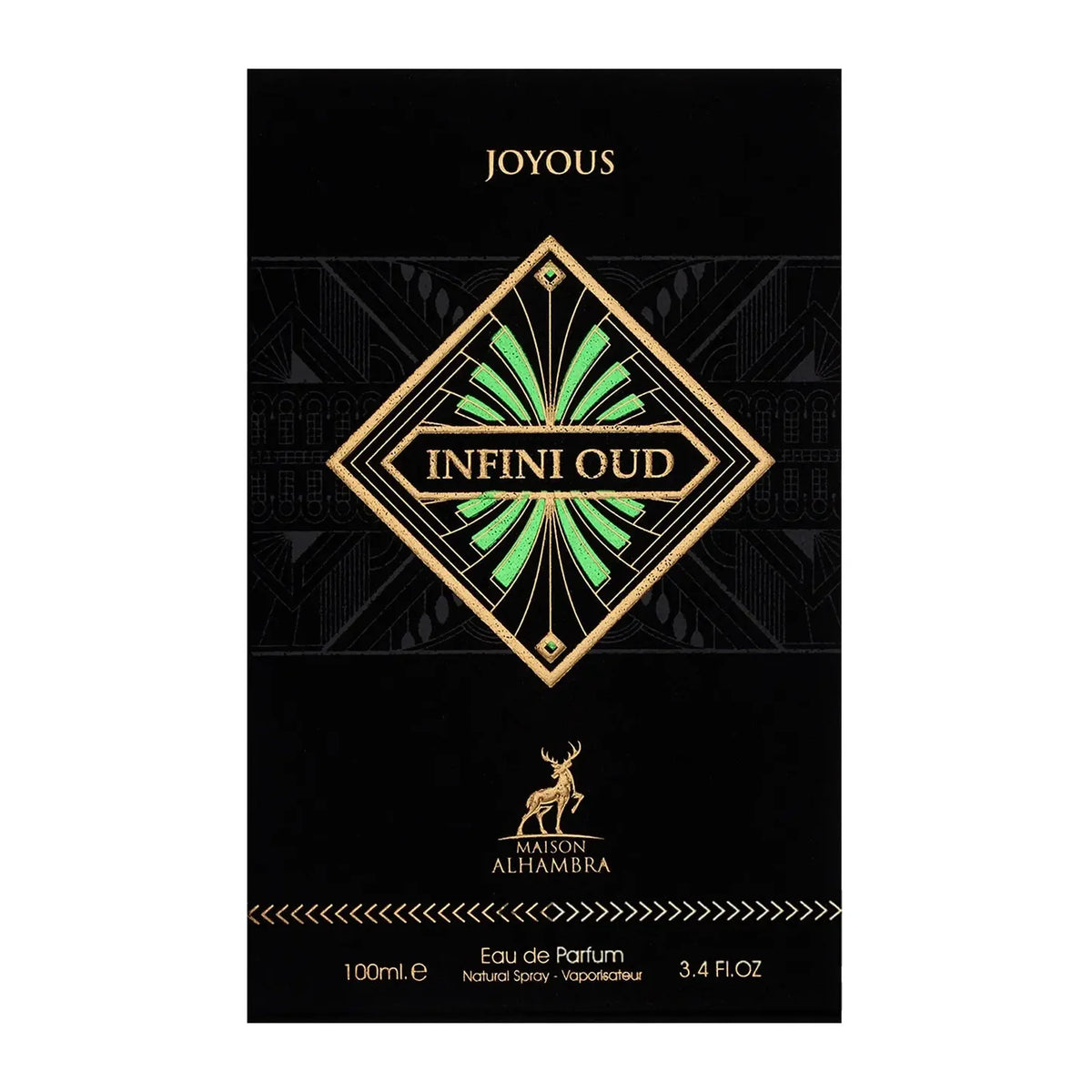 Infini Oud Joyous by Maison Alhambra for Unisex - Eau De Parfum - 100ml