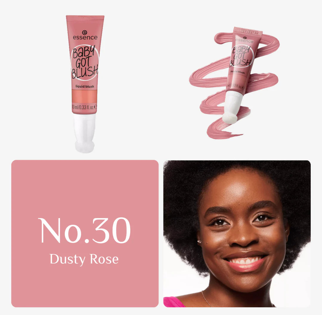 أحمر الخدود السائل من Essence Baby Got Blush - 30 - Dusty Rose