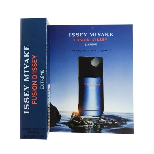 Fusion D'Issey Extrême by Issey Miyake for Men - Eau De Toilette Intense - 0.8ml (Sample) (1Pc)