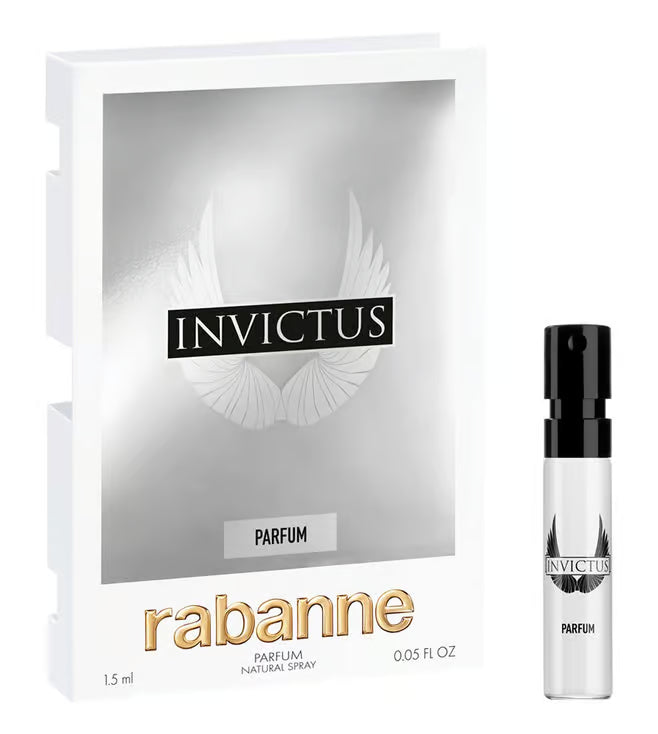 Invictus Parfum Paco Rabanne for Men - Parfum - 1.5ml (Samples) (1Pc)