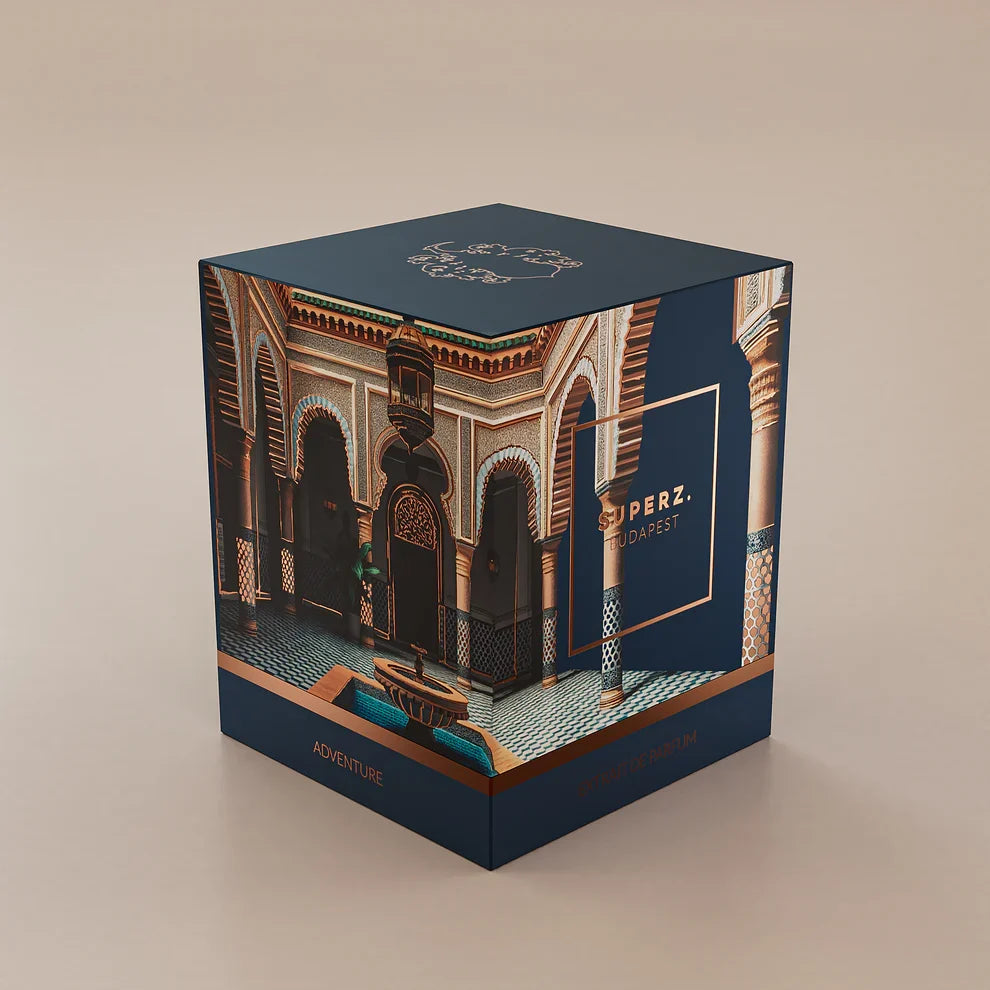 Morocco by Superz. Budapest for Unisex - Extrait de Parfum - 50ml